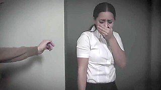 Problematic teen 18+ got rough fucked at a session
