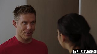 TUSHY Personal Shopper Gets Rump Dominated By Client