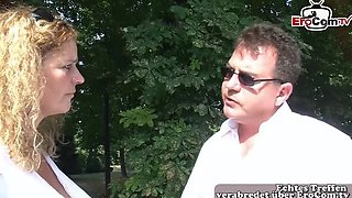 German MILF Picked Up & Fucked on Street - Amateur Public Sex