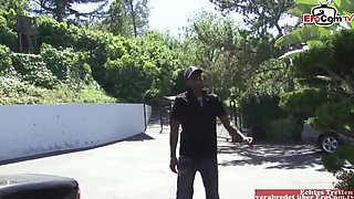 Thick Ebony Babe with Huge Ass Craves BBC in Hot Black Sex