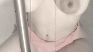 Hot Busty Big Booty Latina Gabi Striptease and Masturbation