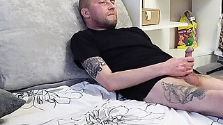 my hand job ended with a blowjob from my mother-in-law with swallowing cum