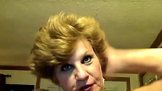 52-Year-Old Granny Gets Naughty on Webcam