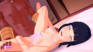 Hinata's uncensored hentai xxx