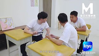 Hot Asian Teacher Bangs Her Student 18+