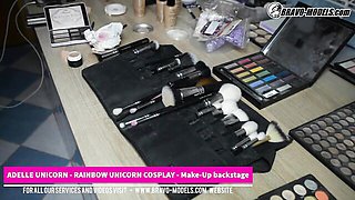 Watch unattainable Adelle Unicorn and Adelle's porn