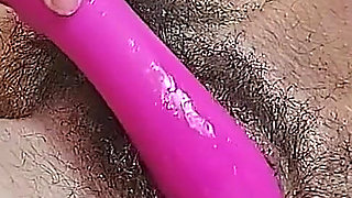 A Huge Hole Takes a Vibrator Inside and Joyfully Flows From Orgasms,big Pussy Lips/ Hot MILF Ginnagg