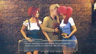 Deep throat adventure with Mandy and Sandy in magic coochie chapter two