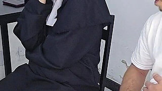 A Horny Nun Asked Me to Show Her My Cock, and I Couldn't Resist