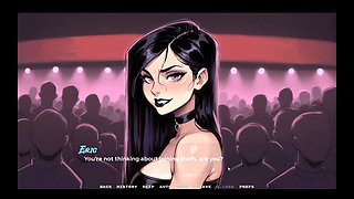 My New Girlfriend Taboo Hentai Game Ep.42 My Topless GF Tease the Bar Crowd!