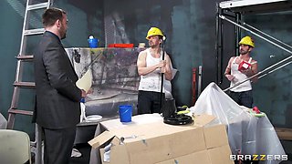 Tarps, Tools And Titties With Erik Everhard, Lolly Ink - Brazzers