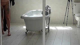 Femdom Bath