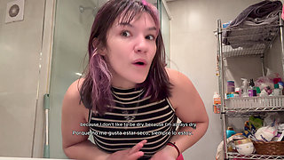 Spanish Class! in the Shower I Will Teach You a New Language