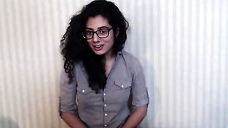 Affable american Indialove solo Video