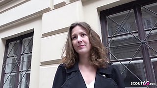 College 18-years-old Alessandra Get Nail At Casting