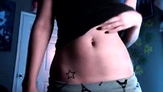 Cute blonde amateur webcam teen masturbating