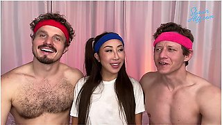 Shawn Alff, Robby Echo And Nicole Doshi - Double Penetration Creampie Atm