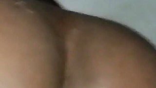 Close up Homemade Black Couples Riding Black Dick Till Creampie