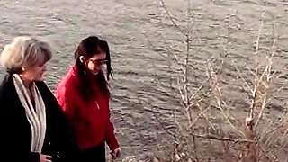 Horny Lesbian Loves to Lick Her Stepgrandmother