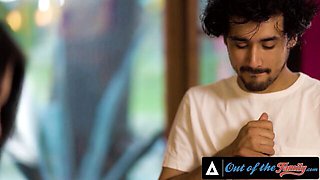 Pleasing Rayveness's big cock action