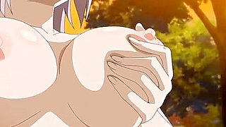 Sie entblößt ihre großen Brüste und wird mehrmals penetriert und mit Sperma bespritzt.