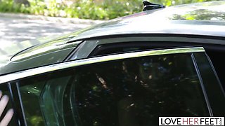 Flawless Sharon Lee and Brad Newman - french video - Love Her Feet