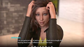 Adult visual novel, brunette big ass, game walkthrough