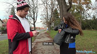 Amirah Adara Fucks a stranger while her BF waits