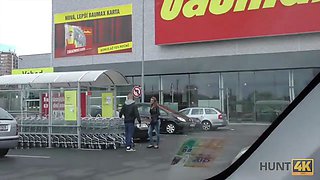 Hunt4k. come ho acquistato la sua fica durante lo shopping