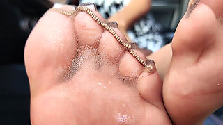 My Divine Saliva on My Nylons