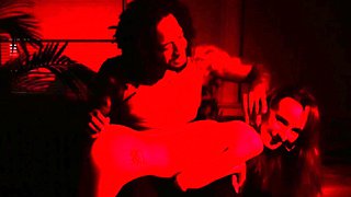 Amateur Blonde Chick Strips To Thong