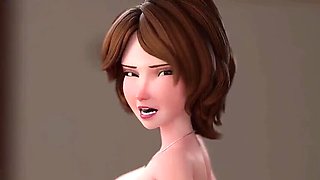 Hot MILF Jhony Bones Fucks Step Son Hard - Creampie Finish