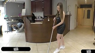 Bald & Bankrupt Inspires Big Natural Tits Beauty Amalia Davis to Chase Her Dreams - Immoral Live 4K