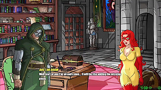 Girl with Perfect Big Tits and Big Ass Strips for Her Master - Doomination Gameplay