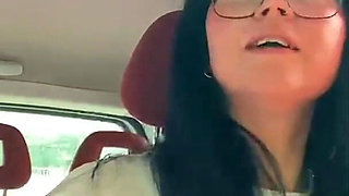 Smoking During Driving in My New Glasses