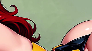 Yoghurt Party: 3D Comic Latex Vigilante POV (4k, Uncensored Ai Hentai)