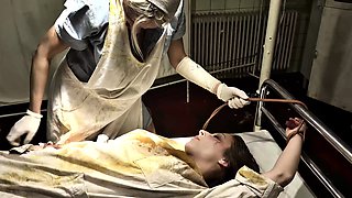 Threesome bdsm fetish sex and deepthroat