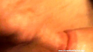 Sensuous model at cuckold scene