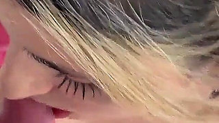 Hot Slut Fucks Electrician - Deep Anal and Throat Full of Milk