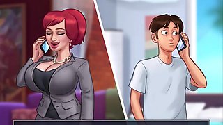 Summertime saga - Johannes fucked Iwanka ... Liu got fucked and ...hannes fucked Roz ... Johannes and Eric fucked Mrs. Johnson