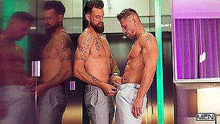 Alpha Wolfe And Roman Todd In Men: Kneeling For Romans Hard Cock Suction