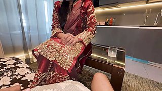 Muslim step sister ne bade bhaiya ke Sath unko without condom sex ke liye