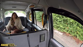Fake Taxi British babe recognizes cock and lets taxi driver fuck her senseless