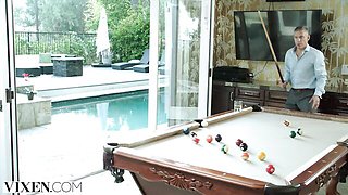Vixen featuring Mick Blue and Dana Wolf's deep throat sex
