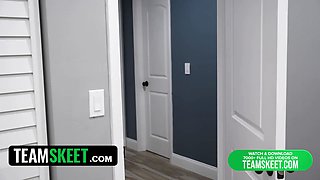 Nicky & his wifey haven\u2019t had sex for a while, so she gave him permission to have sex with the babysitter