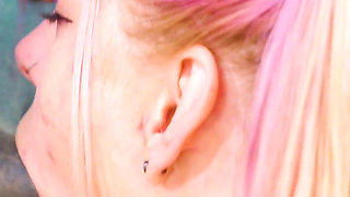 Wild School Girl Anal Fuck with Trans Classmate - Anal Gapes, Deepthroat, Cum on Ass