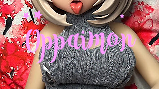 The Paimonahole Gets Her Tiny Cunt Wrecked & Face Glazed with Cum 75cm Mini Hentai Sex Doll Kemelias