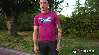 Quick Date with a Slut. Labona Cloxy Has a Round Ass and No Shame in Fakings