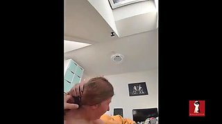 Cheating Wife Swallows Stranger's Cum - Hot Blowjob & Titty Fucking MILF