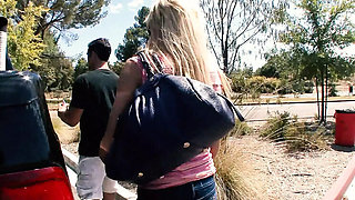 Victoria White Gets Stretched by Billy Glide's Huge Cock in Tight Pussy